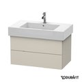 Тумба підвісна 80х47 Duravit Delos, сіро-коричневий (DL632009191) Duravit Тумби