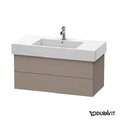 Тумба подвесная 100х47 Duravit Delos, базальт матовый (DL632104343) Duravit Тумбы