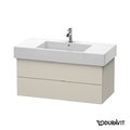 Тумба подвесная 100х47 Duravit Delos, серо-коричневый (DL632109191) Duravit Тумбы