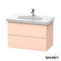 Тумба підвісна 80х46 Duravit Delos, абрикосовий перли шовковисто-матовий (DL633502020) Duravit Тумби