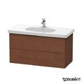 Тумба подвесная 100х46 Duravit Delos, американский орех (DL633601313) Duravit Тумбы