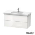 Тумба подвесная 100х46 Duravit Delos, белый глянцевый (DL633602222) Duravit Тумбы