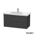 Тумба підвісна 100х46 Duravit Delos, графіт матовий (DL633604949) Duravit Тумби
