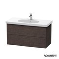 Тумба подвесная 100х46 Duravit Delos, дуб темный брашированный (DL633607272) Duravit Тумбы