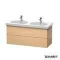 Тумба підвісна 115х46 Duravit Delos, дуб брашований (DL633701212) Duravit Тумби