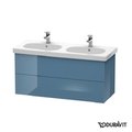 Тумба підвісна 115х46 Duravit Delos, блакитний камінь глянцевий (DL633704747) Duravit Тумби