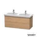 Тумба подвесная 115х46 Duravit Delos, дуб европейский (DL633705252) Duravit Тумбы