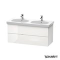 Тумба підвісна 115х46 Duravit Delos, білий глянцевий (DL633708585) Duravit Тумби