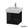 Тумба підвісна 45х44, 5 Duravit Delos, чорний глянцевий (DL622304040) Duravit Тумби