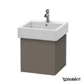 Тумба подвесная 45х44,5 Duravit Delos, фланелево-серый шелковисто-матовый (DL622309090) Duravit Тумбы