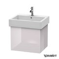Тумба подвесная 55х44,5 Duravit Delos, белая сирень глянцевый (DL622402727) Duravit Тумбы