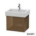 Тумба подвесная 55х44,5 Duravit Delos, оливково-коричневый глянцевый (DL622406161) Duravit Тумбы