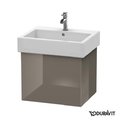 Тумба подвесная 55х44,5 Duravit Delos, фланелево-серый глянцевый (DL622408989) Duravit Тумбы