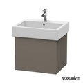 Тумба подвесная 55х44,5 Duravit Delos, фланелево-серый шелковисто-матовый (DL622409090) Duravit Тумбы