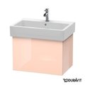 Тумба підвісна 65х44, 5 Duravit Delos, абрикосовий перли глянцевий (DL622501010) Duravit Тумби