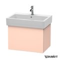 Тумба подвесная 65х44,5 Duravit Delos, абрикосовый жемчуг шелковисто-матовый (DL622502020) Duravit Тумбы