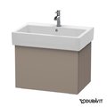 Тумба підвісна 65х44, 5 Duravit Delos, базальт матовий (DL622504343) Duravit Тумби