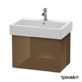 Тумба подвесная 65х44,5 Duravit Delos, оливково-коричневый глянцевый (DL622506161) Duravit Тумбы