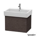 Тумба подвесная 65х44,5 Duravit Delos, дуб темный брашированный (DL622507272) Duravit Тумбы