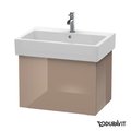Тумба подвесная 65х44,5 Duravit Delos, капучино глянцевый (DL622508686) Duravit Тумбы