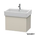 Тумба подвесная 65х44,5 Duravit Delos, серо-коричневый (DL622509191) Duravit Тумбы