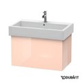 Тумба підвісна 75х44, 5 Duravit Delos, абрикосовий перли глянцевий (DL622601010) Duravit Тумби