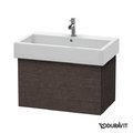 Тумба підвісна 75х44, 5 Duravit Delos, дуб темний брашірованний (DL622607272) Duravit Тумби