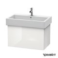 Тумба підвісна 75х44, 5 Duravit Delos, білий глянцевий (DL622608585) Duravit Тумби