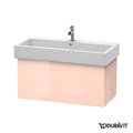 Тумба підвісна 95х44, 5 Duravit Delos, абрикосовий перли глянцевий (DL622701010) Duravit Тумби