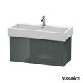 Тумба підвісна 95х44, 5 Duravit Delos, доломітово-сірий глянцевий (DL622703838) Duravit Тумби