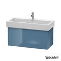 Тумба подвесная 95х44,5 Duravit Delos, голубой камень глянцевый (DL622704747) Duravit Тумбы