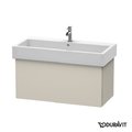 Тумба підвісна 95х44, 5 Duravit Delos, сіро-коричневий (DL622709191) Duravit Тумби
