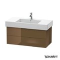 Тумба подвесная 100х47 Duravit Delos, оливково-коричневый глянцевый (DL632106161) Duravit Тумбы