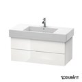 Тумба подвесная 100х47 Duravit Delos, белый глянцевый (DL632108585) Duravit Тумбы