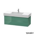 Тумба подвесная 120х47 Duravit Delos, нефрит глянцевый (DL632200303) Duravit Тумбы
