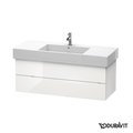 Тумба подвесная 120х47 Duravit Delos, белый глянцевый (DL632202222) Duravit Тумбы