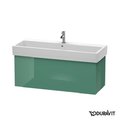 Тумба подвесная 115х44,5 Duravit Delos, нефрит глянцевый (DL622800303) Duravit Тумбы