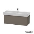 Тумба подвесная 115х44,5 Duravit Delos, фланелево-серый шелковисто-матовый (DL622809090) Duravit Тумбы