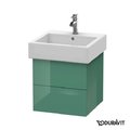 Тумба підвісна 45х44, 5 Duravit Delos, нефрит глянцевий (DL632300303) Duravit Тумби