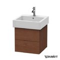 Тумба подвесная 45х44,5 Duravit Delos, американский орех (DL632301313) Duravit Тумбы