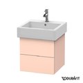 Тумба подвесная 45х44,5 Duravit Delos, абрикосовый жемчуг шелковисто-матовый (DL632302020) Duravit Тумбы