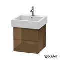 Тумба подвесная 45х44,5 Duravit Delos, оливково-коричневый глянцевый (DL632306161) Duravit Тумбы