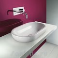 Керамическая раковина 55 см Catalano Sfera (155ASF00) На столешницу, На тумбу, Полувстраиваемые Овальные