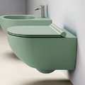 Підвісний безободковий унітаз Catalano Sfera NewFlush, зелений (1vsf54rvs) Підвісні 