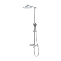 Термостатическая душевая система GRB Time Male 3F Snow TL (47450470TLC) Душевые стойки Хром