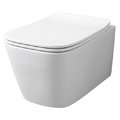 Подвесной безободковый унитаз Artceram A16, white glossy (ASV003 01; 00) Подвесные 