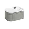 Тумба подвесная 98х55 Burlington, темно-оливковый (FW6O) Burlington Тумбы