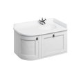 Тумба подвесная 98х55 Burlington, белый (FW6W) Burlington Тумбы