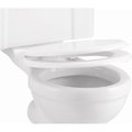 Крышка для унитаза SoftClose Burlington, глянцевый белый (S18) 