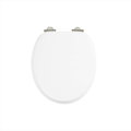 Крышка для унитаза SoftClose Burlington, белый матовый (S45) 